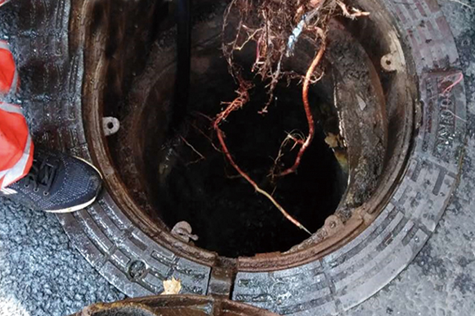 山根镇管道预处理